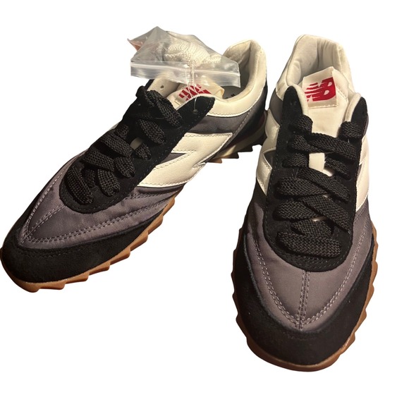 New Balance RC30 Grey Black White Gum Ripple Sole Mens 5.5 URC30VC Sneakers